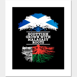 Scottish Grown With Malagasy Roots - Gift for Malagasy With Roots From Madagascar Posters and Art